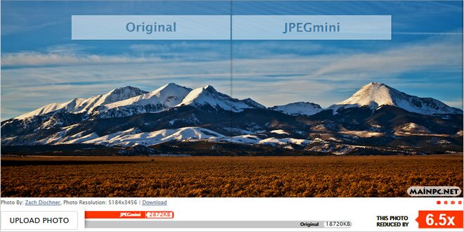 JPEGmini – Online Resim Sıkıştırma Servisi