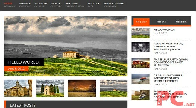 Permanent Link to WordPress Haber Teması – Kent wp-kent-teması