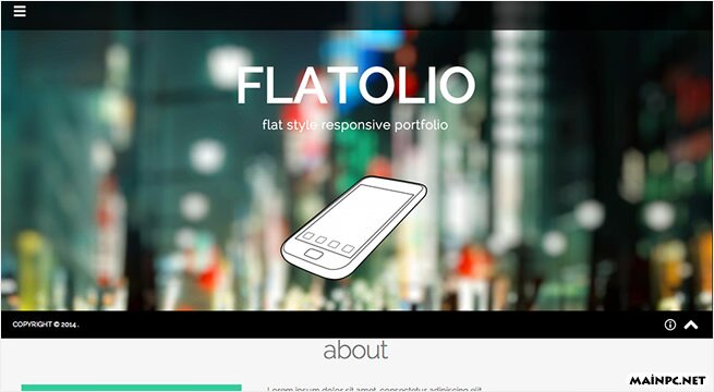 flatolio theme