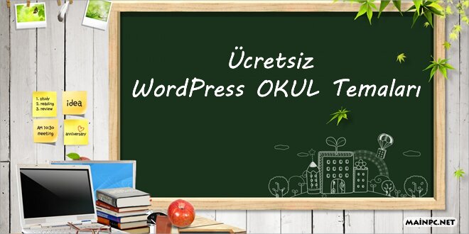 ücretsiz wordpress okul temaları