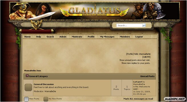 gladiatus theme