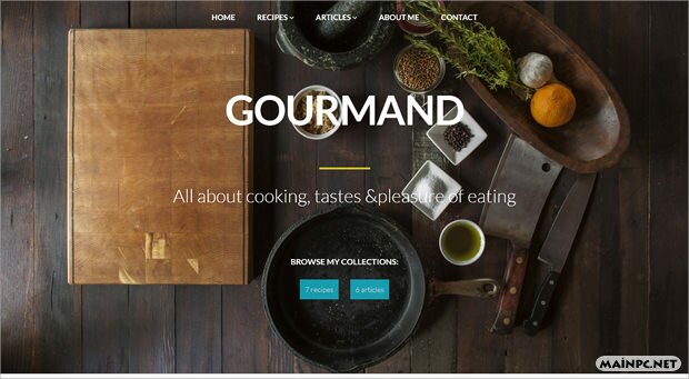 gourmand theme