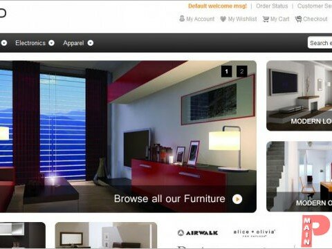 Ücretsiz Premium Magento Teması - HelloWired