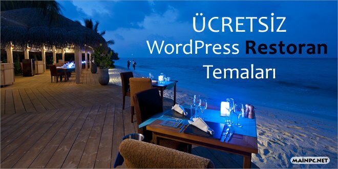 Ücretsiz WordPress Restaurant Temaları