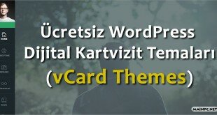 Ücretsiz WordPress Dijital Kartvizit Temaları