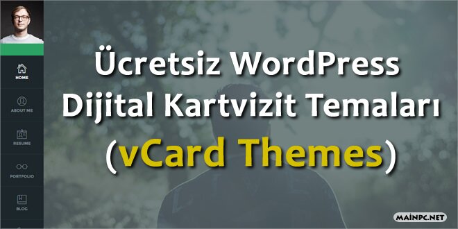 Ücretsiz WordPress Dijital Kartvizit Temaları
