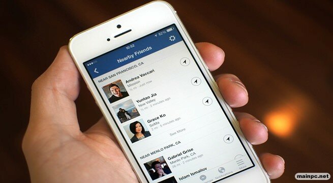facebook nearby friends