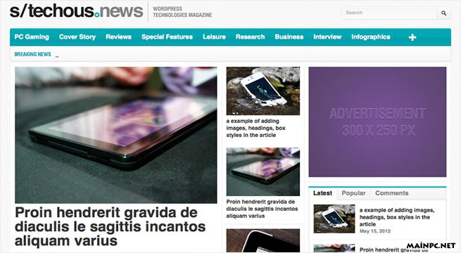TechMag Theme