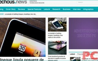 Permanent Link to Ücretsiz WordPress Haber Teması – TechMag techmag