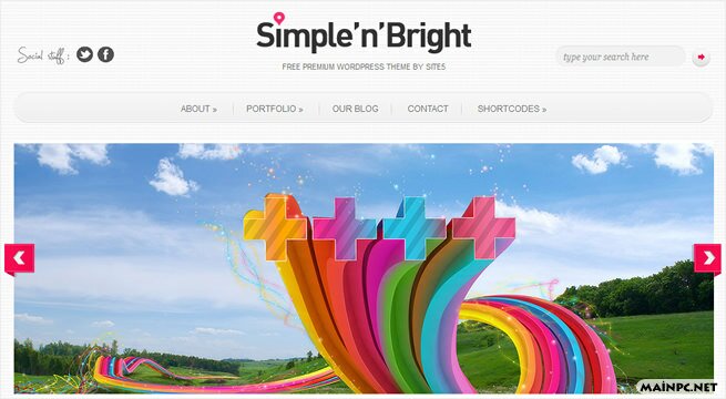 Simplen Bright Theme