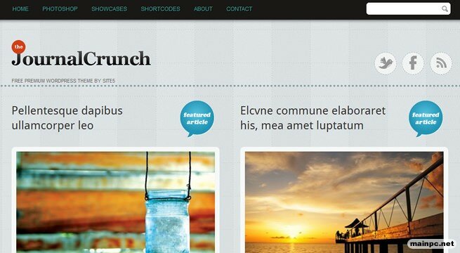 JournalCrunch Theme