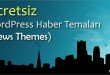 ücretsiz wordpress haber temaları